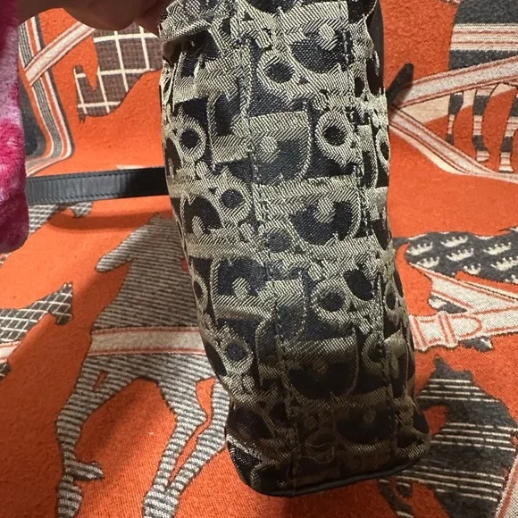 CHRISTIAN DIOR ❤️🌟1960s VINTAGE OBLIQUE CROSSBODY BAG⭐️ - Picture 5 of 9